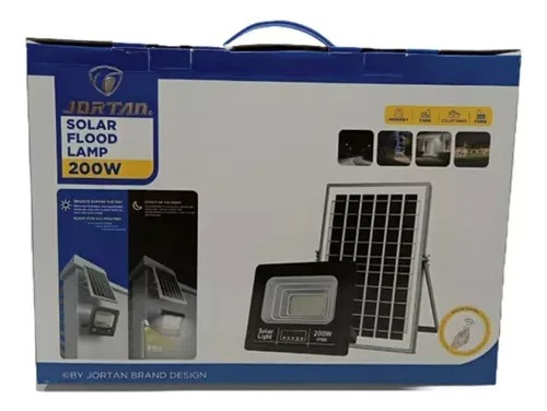 Miniatura 2 de Lampara Reflector Led Panel Solar 200w